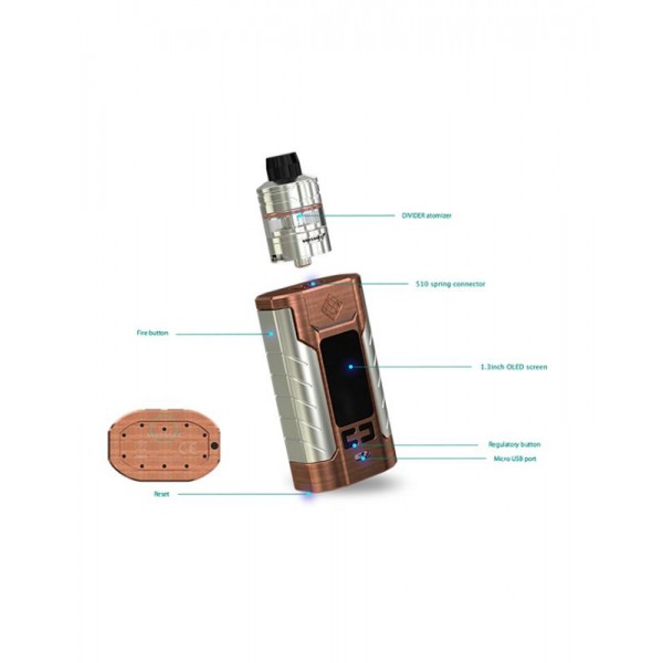 Wismec Sinuous FJ200 Vapor Mod Kit