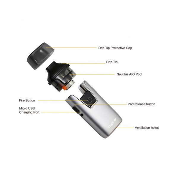 Aspire Nautilus AIO Pod System Kit