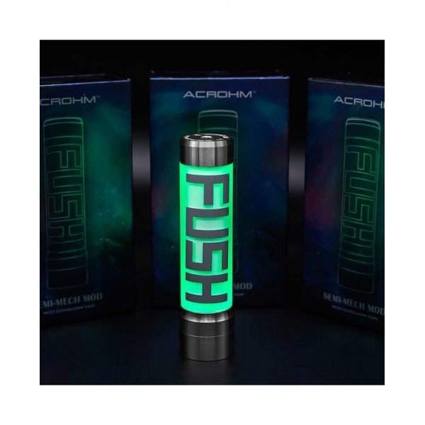 Acrohm Fush Semi Mech Vape Mod With Changeable LED Light